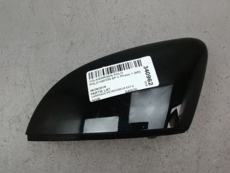 CARENAGE RETROVISEUR EXTERIEUR GAUCHE VOLKSWAGEN POLO V Phase 1 (6R) 2009-...