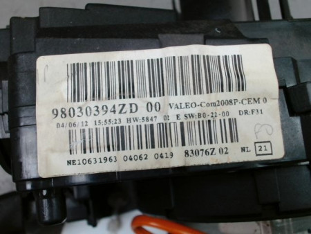 BLOC COMMODOS PEUGEOT 208 Phase 1 2012-...