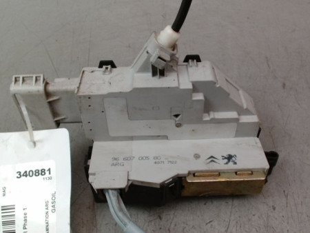 SYSTEME CONDAMNATION ARRIERE GAUCHE CITROEN C4 I Phase 1 2004-2008
