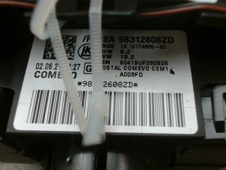 BLOC COMMODOS PEUGEOT 3008 2009-