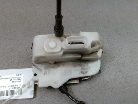 SYSTEME CONDAMNATION ARRIERE GAUCHE CITROEN C3 I Phase 2 2005-2010