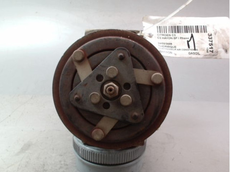 COMPRESSEUR AIR CONDITIONNE CITROEN C3 I Phase 1 2002-2005