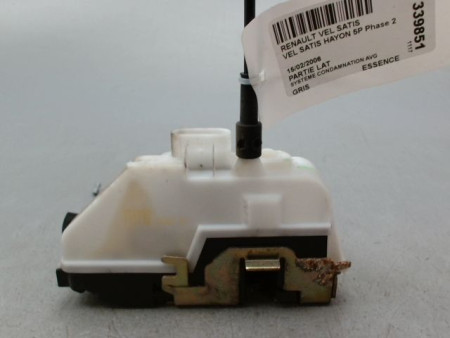 SYSTEME CONDAMNATION AVANT GAUCHE RENAULT VEL SATIS Phase 2 2005-2009