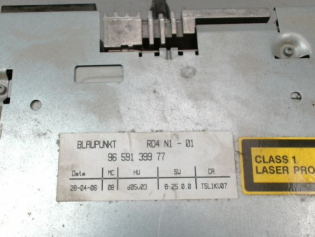 AUTORADIO PEUGEOT 307 Phase 2 2005-2007