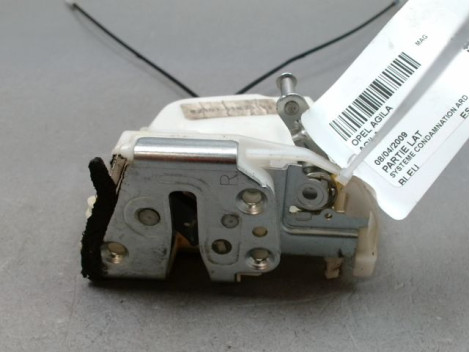 SYSTEME CONDAMNATION ARRIERE DROIT OPEL AGILA