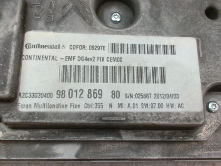 ECRAN GPS PEUGEOT 508 BERL. Phase 1 2011-...