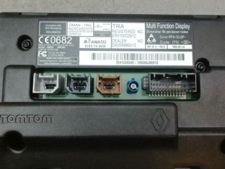 ECRAN GPS RENAULT ZOE