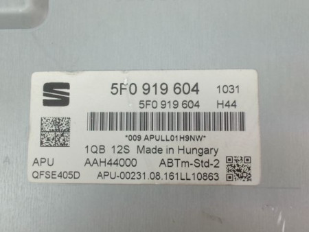 AUTORADIO SEAT IBIZA IV Phase 2 (6J) 2012-...