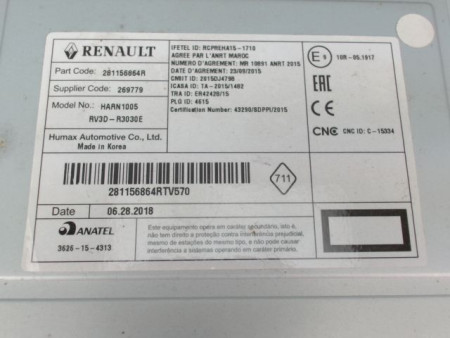 AUTORADIO DACIA LOGAN MCV 2007-