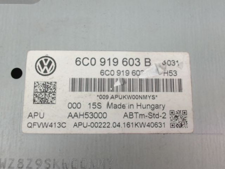 AUTORADIO VOLKSWAGEN POLO V Phase 1 (6R) 2009-...