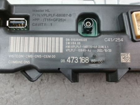 BLOC COMPTEURS CITROEN C4 2010-