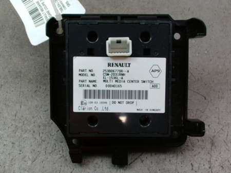 COMMANDE GPS RENAULT MEGANE COUPE III Phase 3 2013-...
