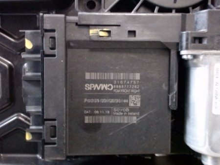 MECANISME+MOTEUR LEVE-GLACE AVANT DROIT VOLVO XC40