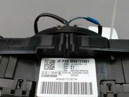 BLOC COMMODOS PEUGEOT 3008 BREAK I Phase 1 2009-2013