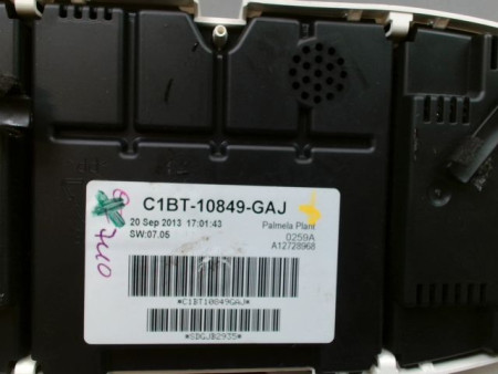 BLOC COMPTEURS FORD FIESTA VI PHASE 1 2008-...