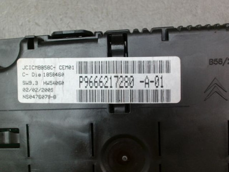 BLOC COMPTEURS CITROEN C4 PICASSO MONOSP. I 2007-2013