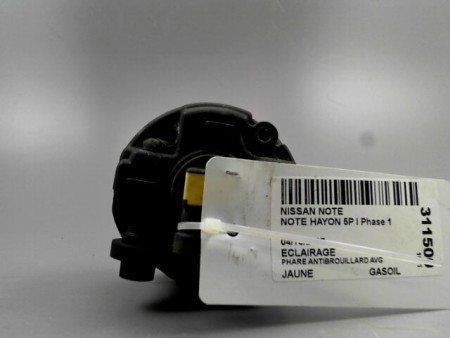 PHARE ANTIBROUILLARD AVANT GAUCHE NISSAN NOTE I Phase 1 2006-2009