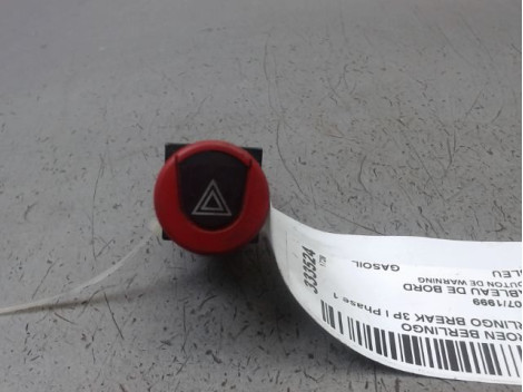 BOUTON DE WARNING CITROEN BERLINGO BREAK I Phase 1 (M49) 1996-2002