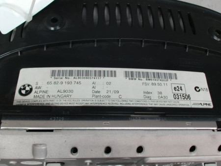 ECRAN GPS BMW SERIE 3 BERL. V Phase 2 (E90) 2008-2011