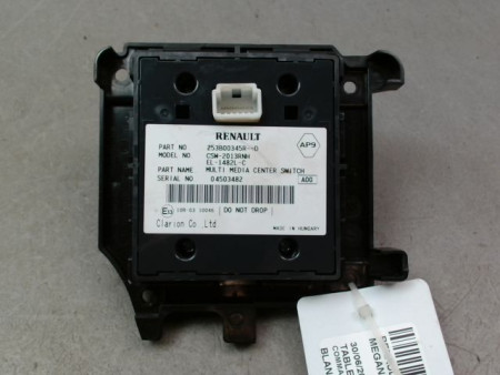 COMMANDE GPS RENAULT MEGANE COUPE III Phase 3 2013-...