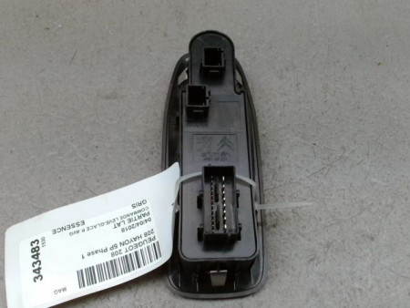 COMMANDE LEVE-GLACE PORTE AVG PEUGEOT 208 Phase 1 2012-...