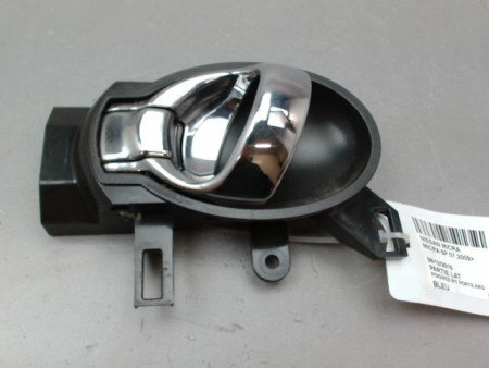 POIGNEE INTERIEURE PORTE ARRIERE GAUCHE NISSAN MICRA 2009-