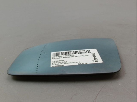GLACE RETROVISEUR EXT G RENAULT ESPACE MONOSP. IV Phase 1 2002-2006