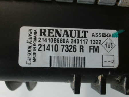RADIATEUR RENAULT CLIO IV Phase 1 2012-...