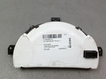 BLOC COMPTEURS CITROEN C3 I Phase 1 2002-2005