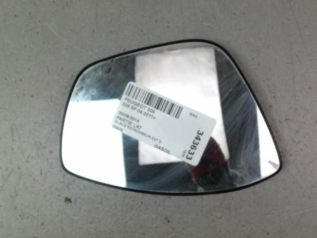 GLACE RETROVISEUR EXT D PEUGEOT 308 2011-