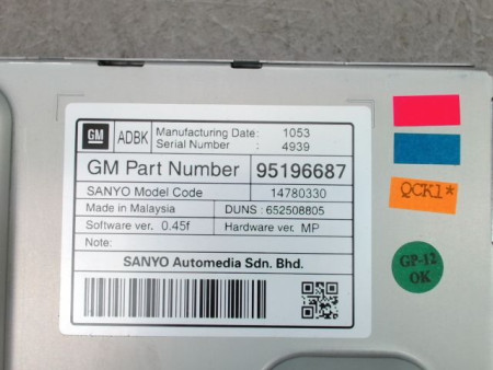 ECRAN GPS OPEL INSIGNIA