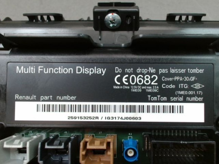 ECRAN GPS RENAULT KOLEOS 2008-