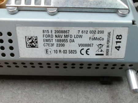 ECRAN GPS FORD C-MAX