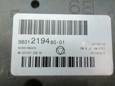 ECRAN GPS CITROEN BERLINGO FG II Phase 2 (B9) 2012-2015
