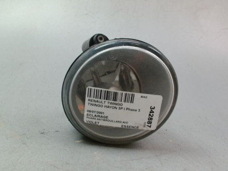 PHARE ANTIBROUILLARD AVANT DROIT RENAULT TWINGO I Phase 3 2000-2007