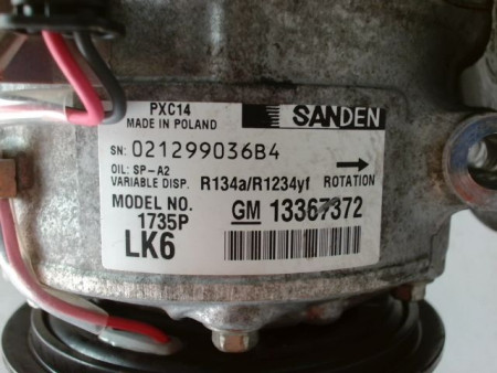 COMPRESSEUR AIR CONDITIONNE OPEL ASTRA 2004-