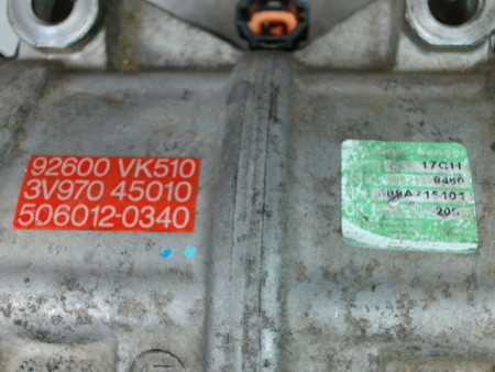 COMPRESSEUR AIR CONDITIONNE NISSAN PICK-UP PICKUP DBL.CAB. III Phase 2 2002-2006