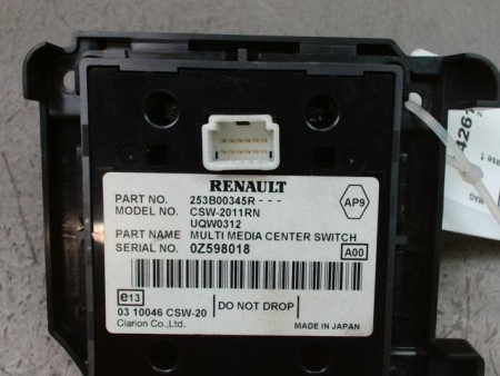 COMMANDE GPS RENAULT MEGANE III Phase 1 2008-2012
