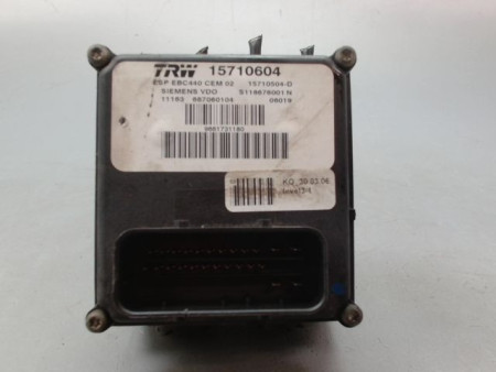 UNITE HYDRAULIQUE ABS PEUGEOT 407 BERL. Phase 1 2004-2008