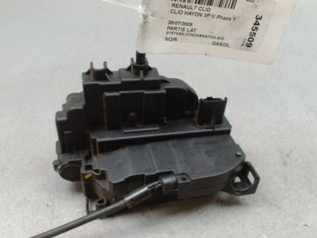 SYSTEME CONDAMNATION AVANT DROIT RENAULT CLIO III Phase 1 2005-2009