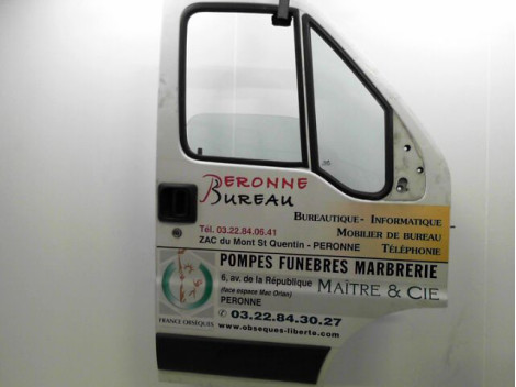 PORTE AVANT DROIT PEUGEOT BOXER 290C TOLE 2002-