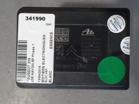 UNITE HYDRAULIQUE ABS PEUGEOT 208 Phase 1 2012-...