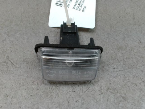 ECLAIREUR PLAQUE DE POLICE PEUGEOT 206 1998-2009