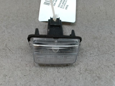 ECLAIREUR PLAQUE DE POLICE PEUGEOT 206 1998-2009