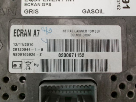 ECRAN GPS RENAULT LATITUDE BERL. 2010-...