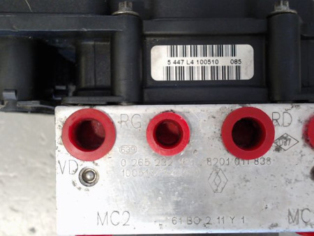 UNITE HYDRAULIQUE ABS RENAULT KANGOO EXPRESS II Phase 1 2008-2013