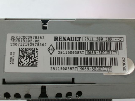 AUTORADIO RENAULT CLIO III Phase 2 2009-2014