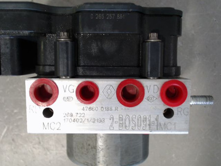 UNITE HYDRAULIQUE ABS RENAULT CAPTUR Phase 1 2013-...