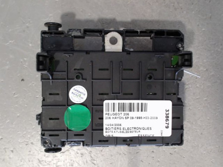 BOITE A FUSIBLES PEUGEOT 206 1998-2009