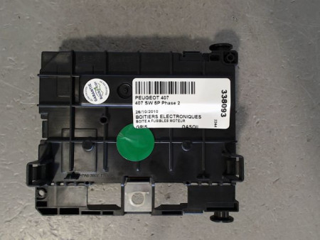BOITE A FUSIBLES PEUGEOT 407 SW Phase 2 2008-2011